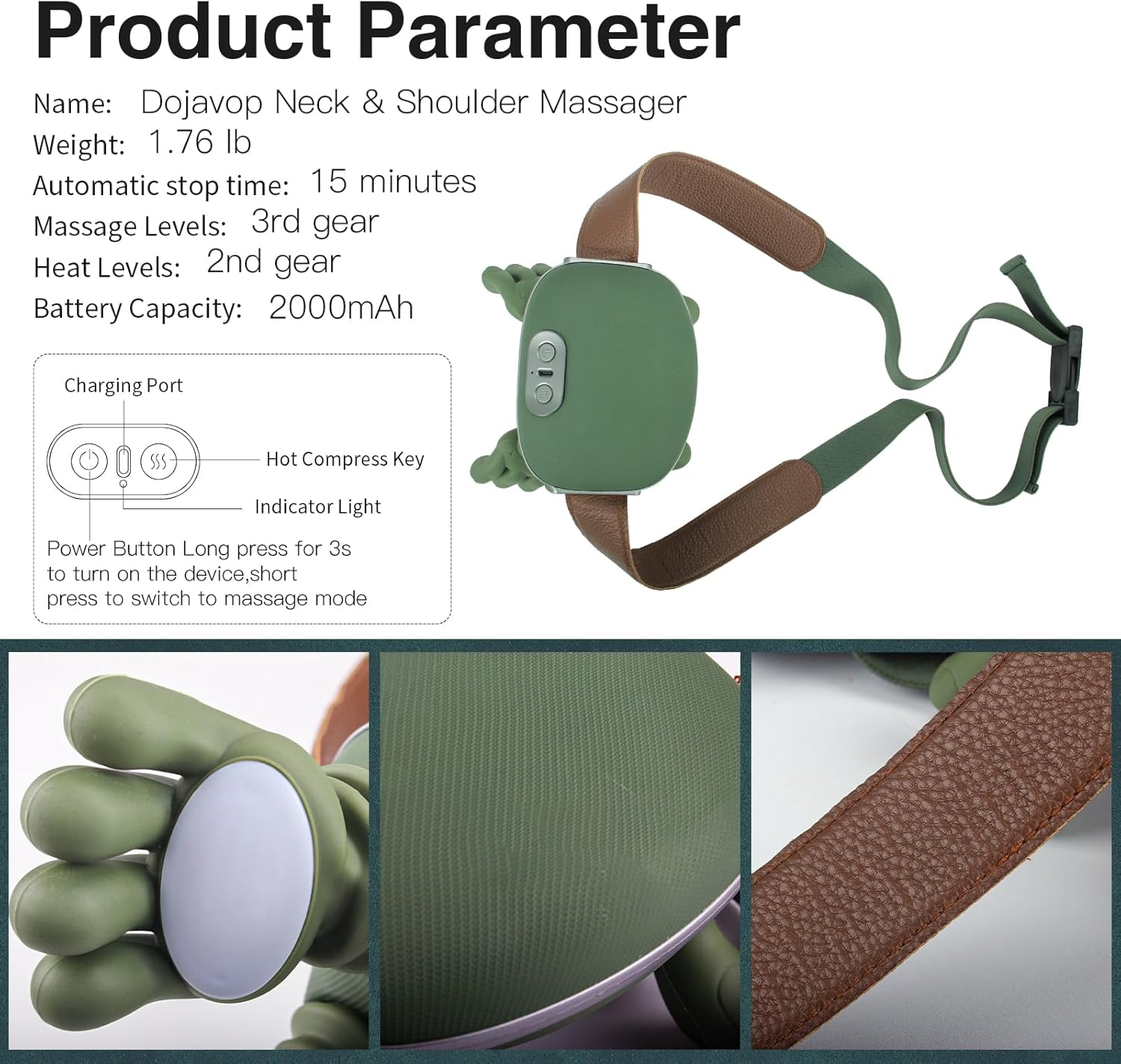 Electric Cervical Back Massagers