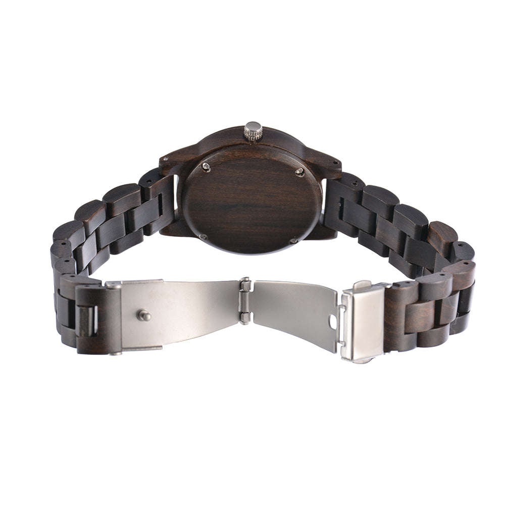 New style wooden watch ladies quartz-BUNNYKACHU