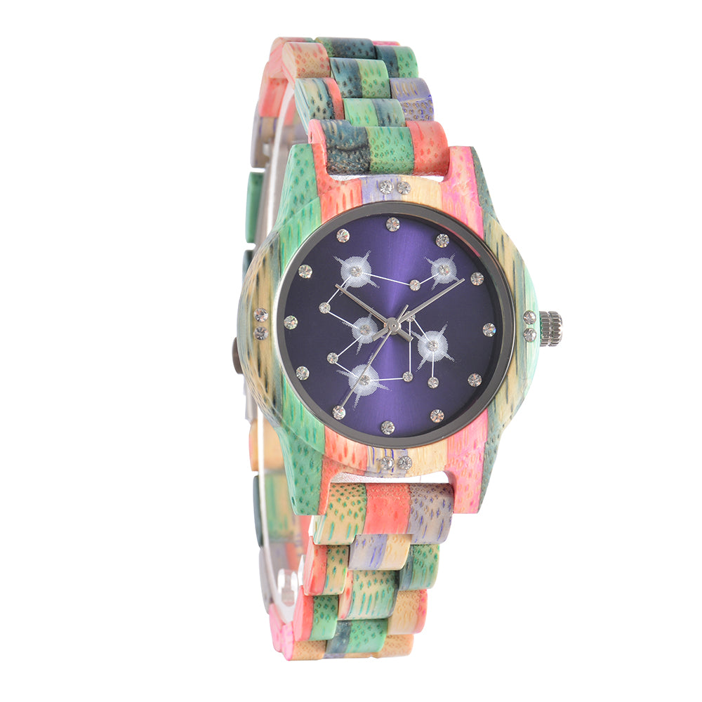 New style wooden watch ladies quartz-BUNNYKACHU
