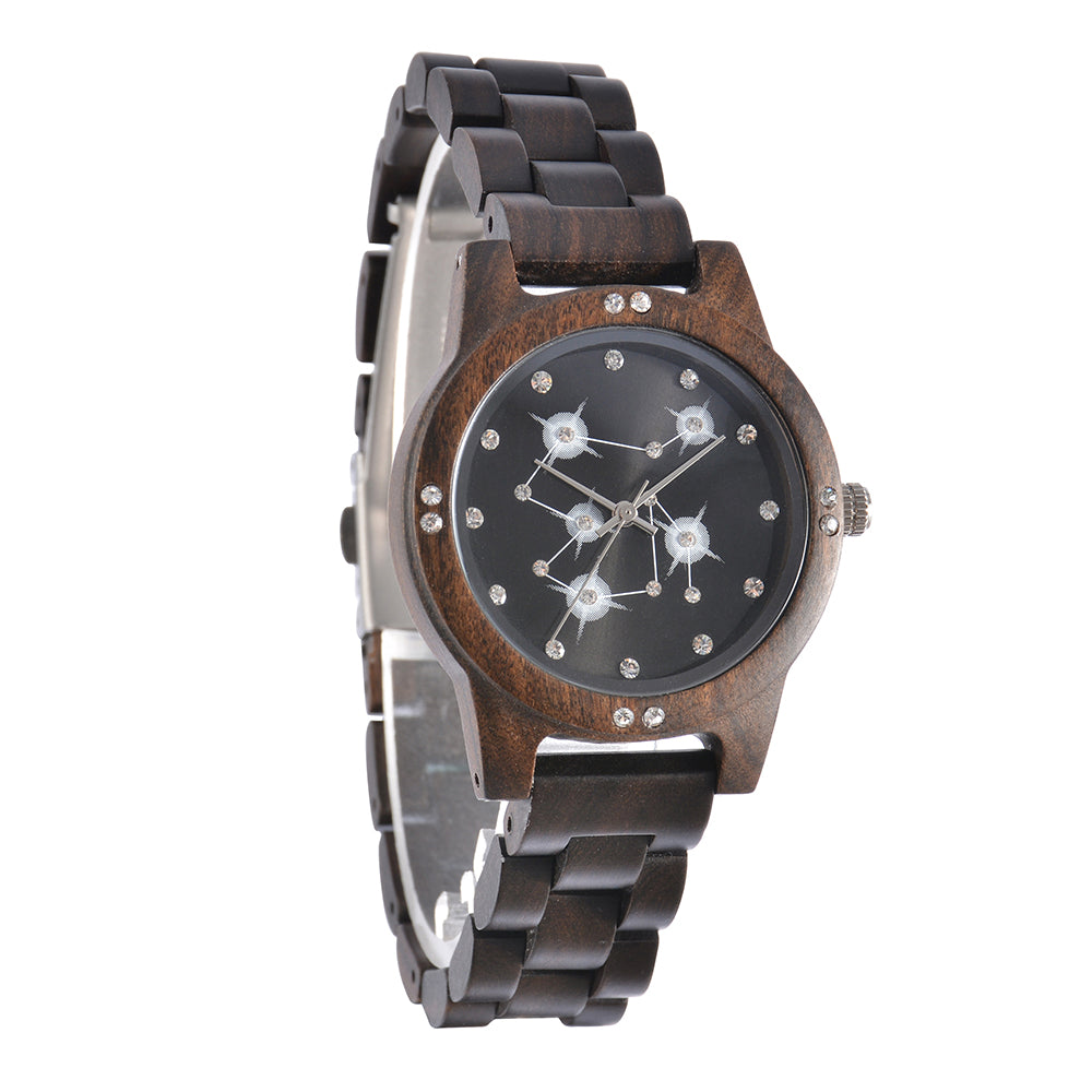 New style wooden watch ladies quartz-BUNNYKACHU