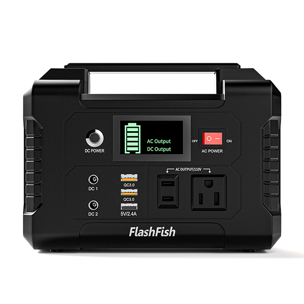 FlashFish E200 Portable Power Station | 200W+151Wh Compact Generator