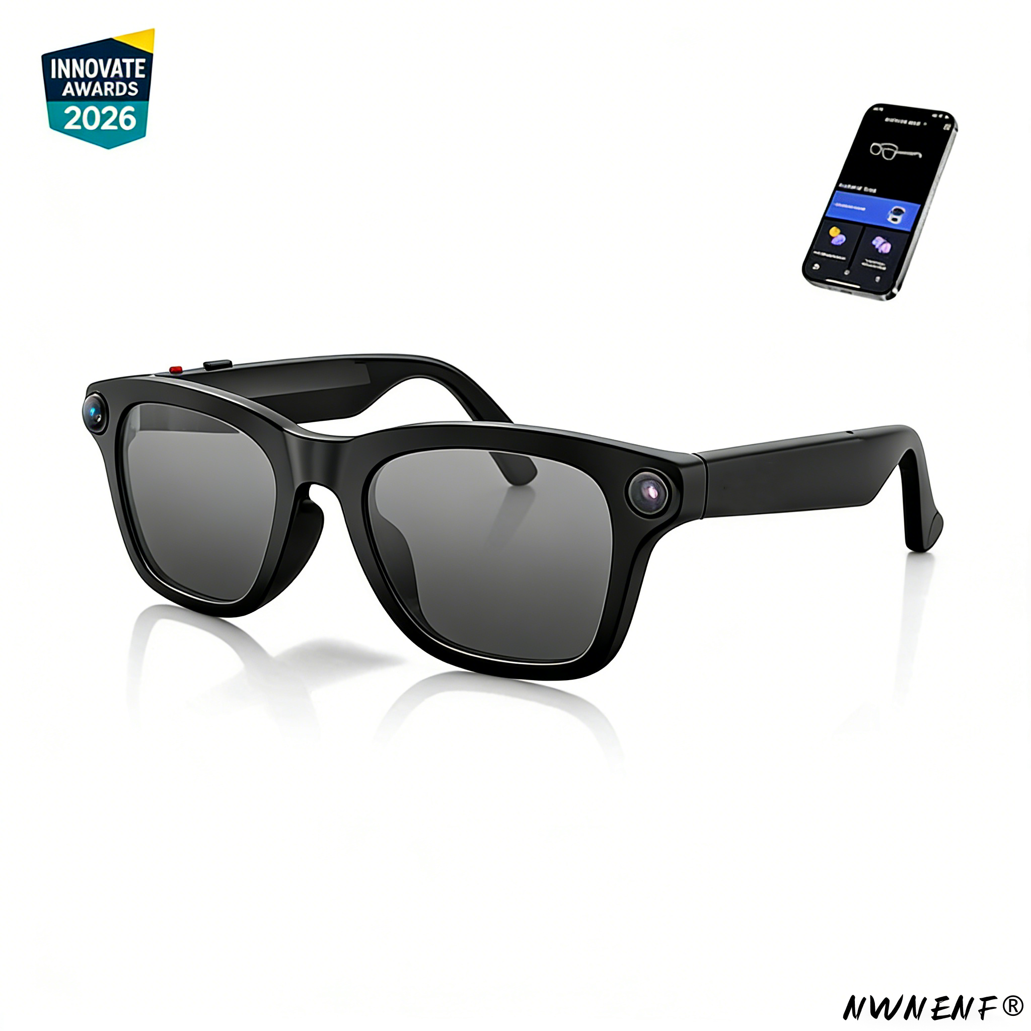 NWNENF® 2026 Smart AI Glasses (with Camera) – Upgraded Version