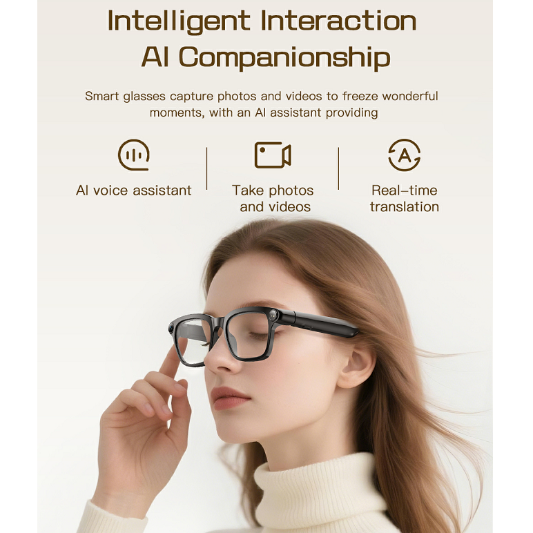 NWNENF® Smart AI Glasses with Camera
