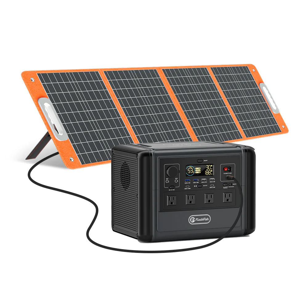 Flashfish T1200S Portable Power Station |【LFP】1200W+768Wh