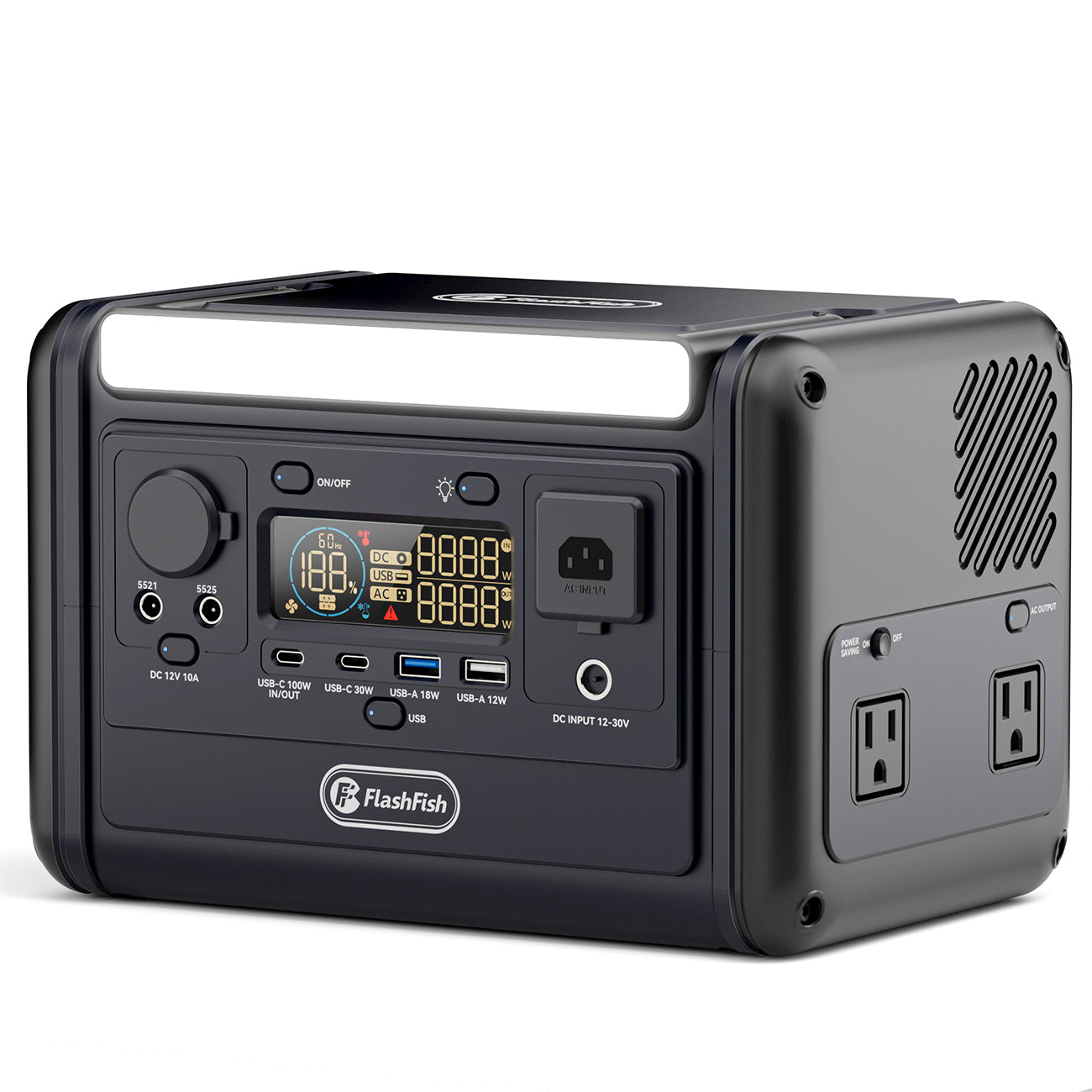 FlashFish T300PRO Portable Power Station |【LFP】300W+230Wh