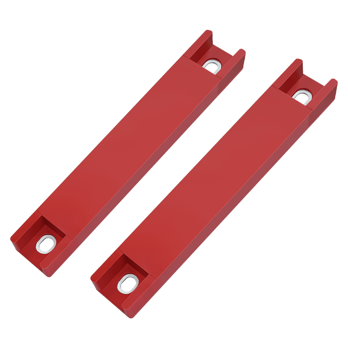 2Pcs Strong Magnetic License Plate Holder, Dealer Demo Tag Magnet license plate holder for Test Drives, Red Cars Magnet for License Plate Mount, Tempo Dealer Plate Holder with Rubber Coated Protection