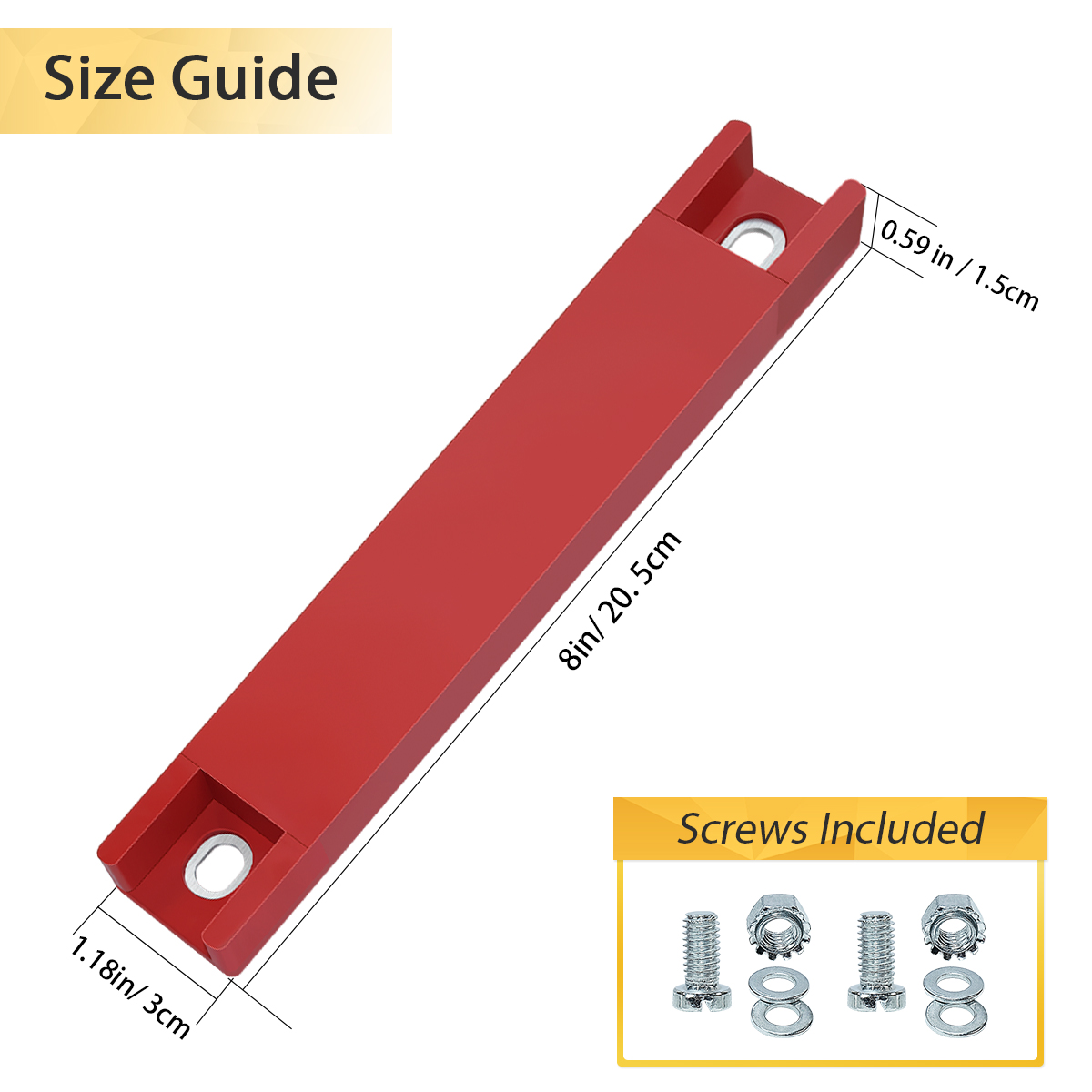 2Pcs Strong Magnetic License Plate Holder, Dealer Demo Tag Magnet license plate holder for Test Drives, Red Cars Magnet for License Plate Mount, Tempo Dealer Plate Holder with Rubber Coated Protection