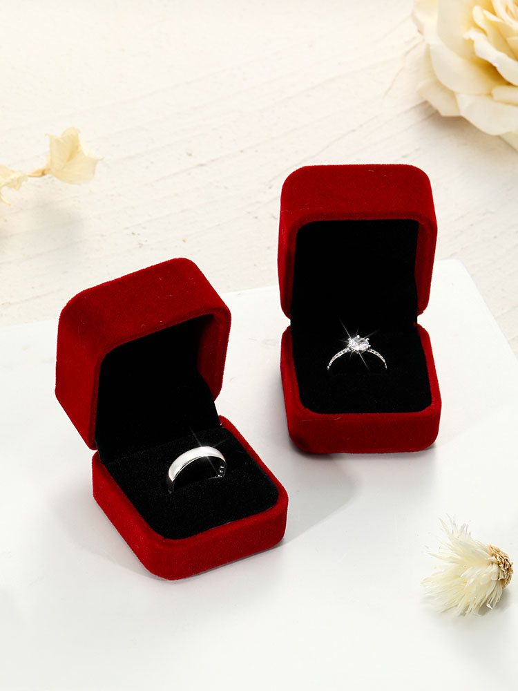 Eternal Oath Wedding Ring Pair Wedding Diamond Ring Exchange Ceremony, Adjustable Size
