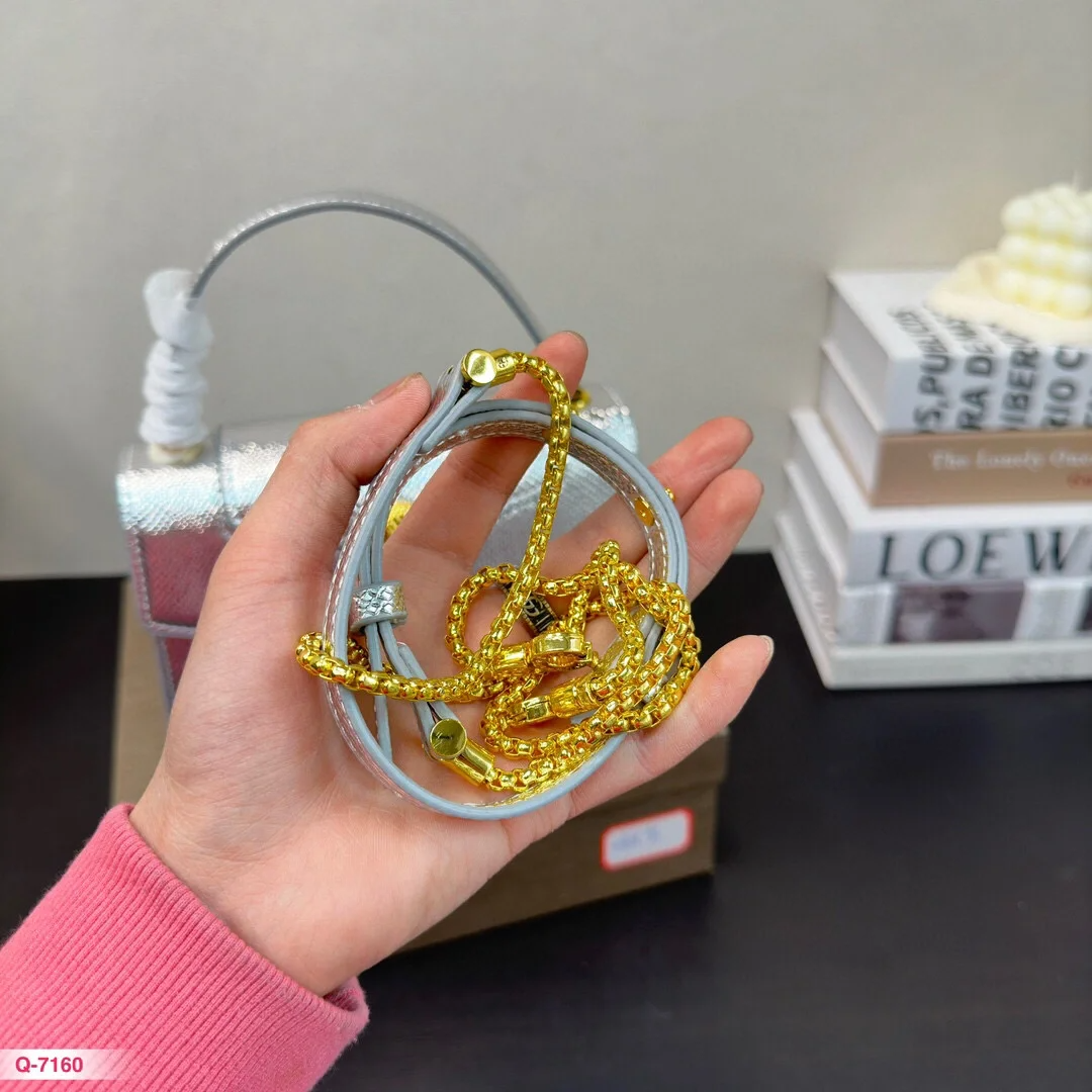 High luxury limited edition handmade brass buckle antique waist bag