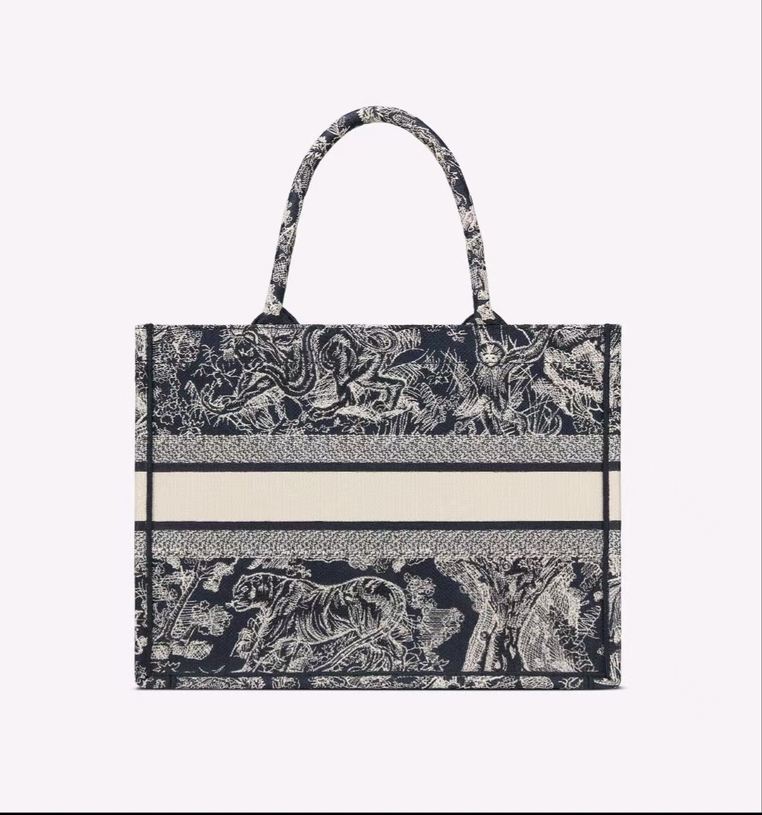 2025 New Fashionable Large Capacity Leather Embroidered Single Shoulder Handbag