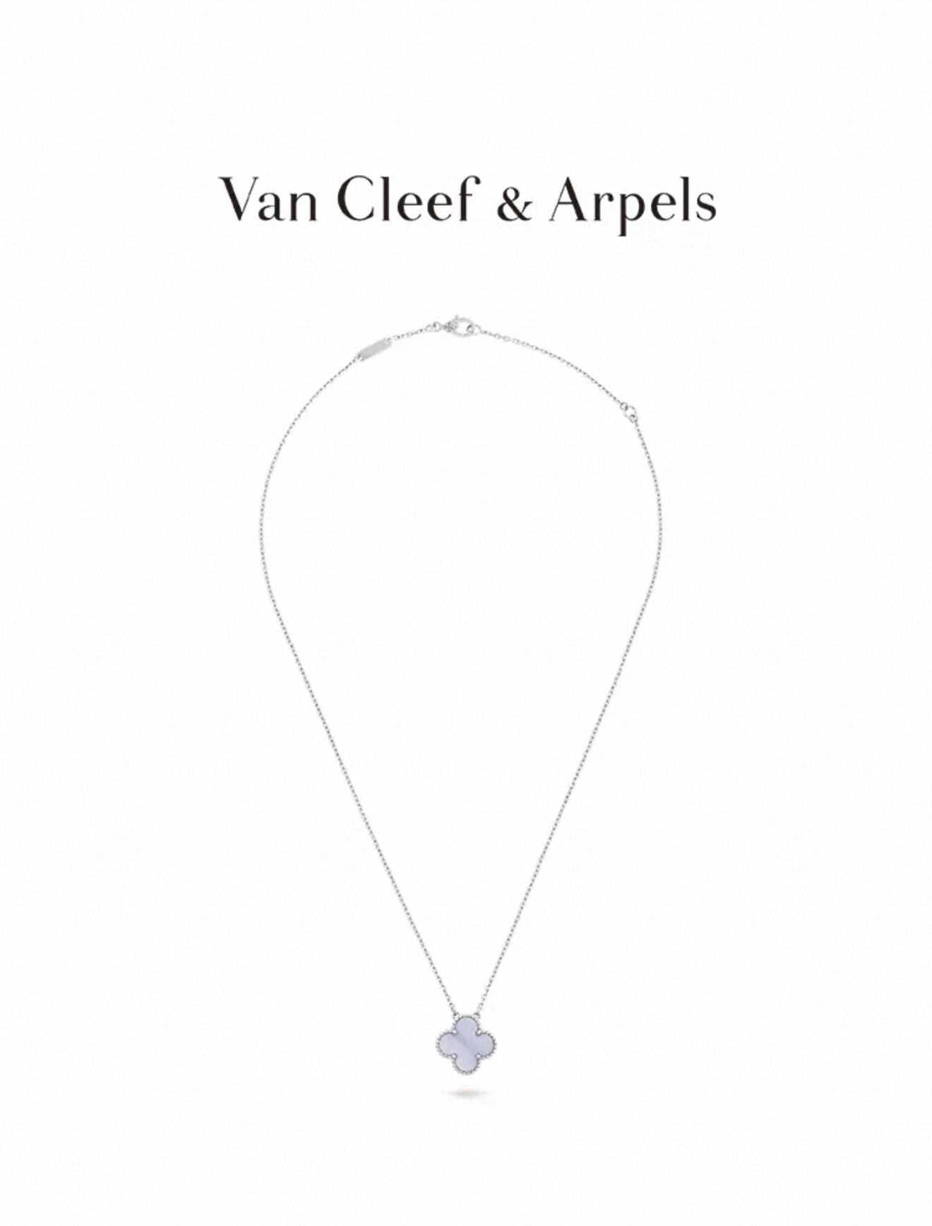 High luxury four leaf lucky K gold jadeite necklace