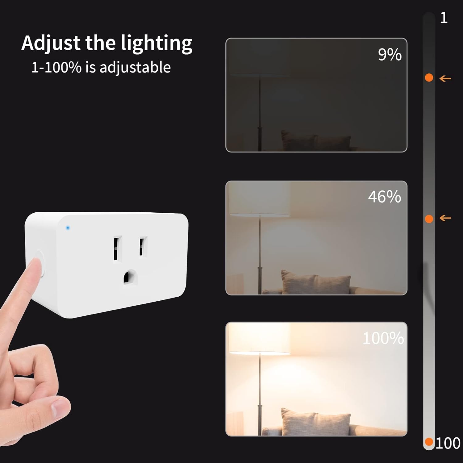 New One WiFi Mini Dimmer Smart Plug (N3012)