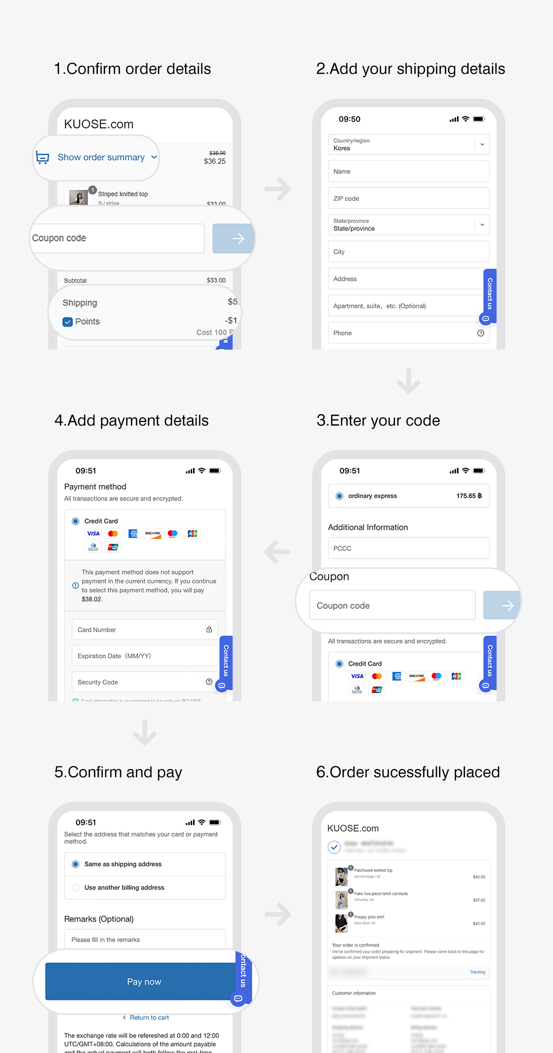EASY TO PURCHASE – KUOSE.com