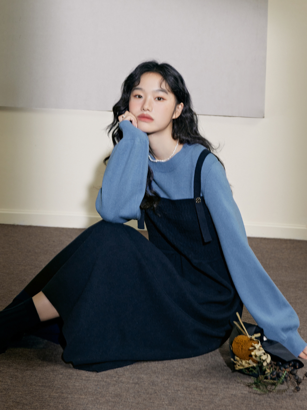 Fake Two-piece Dress – KUOSE.com