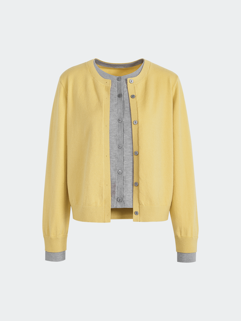 Fake Two-piece Cardigan – KUOSE.com Fake Two-piece Cardigan – KUOSE.com