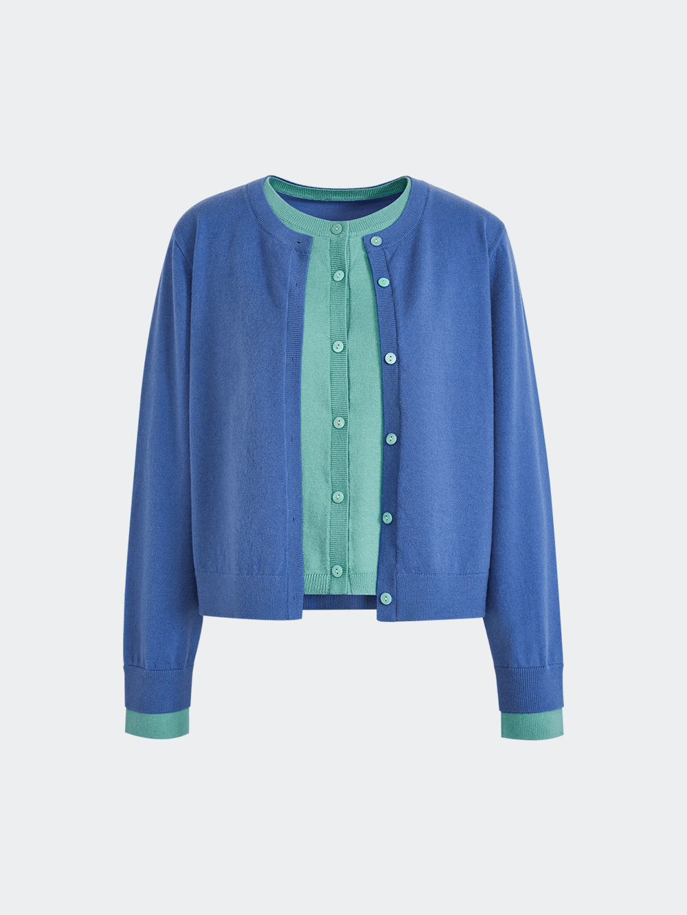 Fake Two-piece Cardigan – KUOSE.com Fake Two-piece Cardigan – KUOSE.com