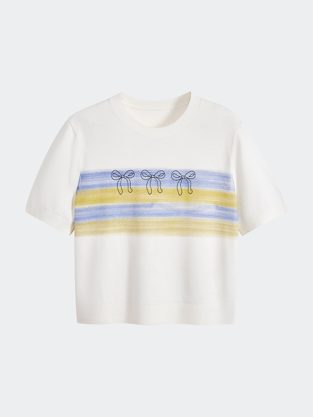 Ribbon Knit Top – KUOSE.com Ribbon Knit Top – KUOSE.com