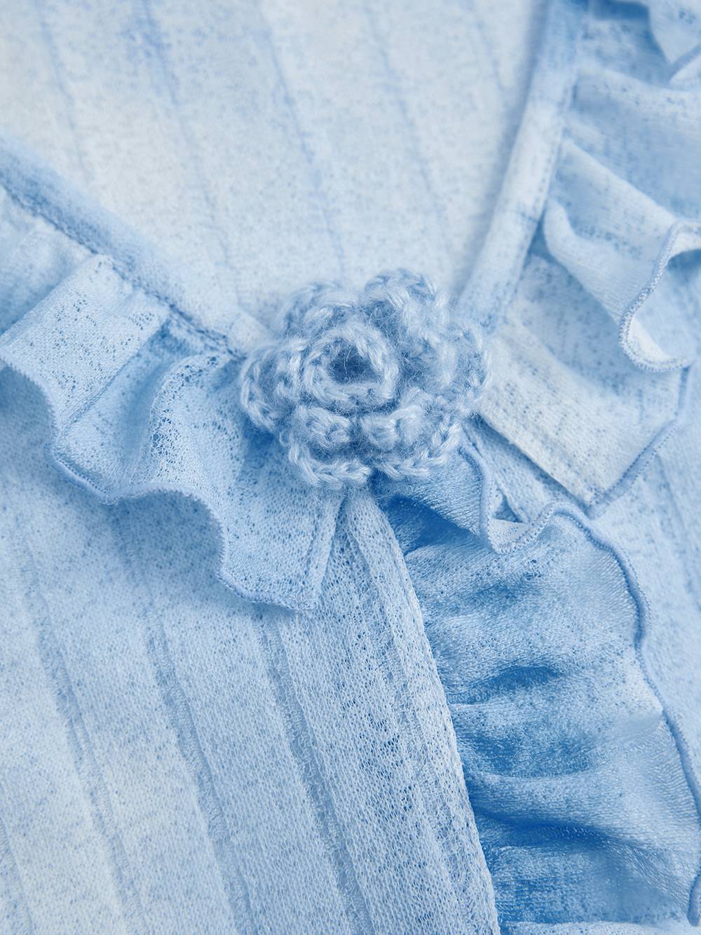 Cloudy Sky Ruffle Cardigan and Cami – KUOSE.com