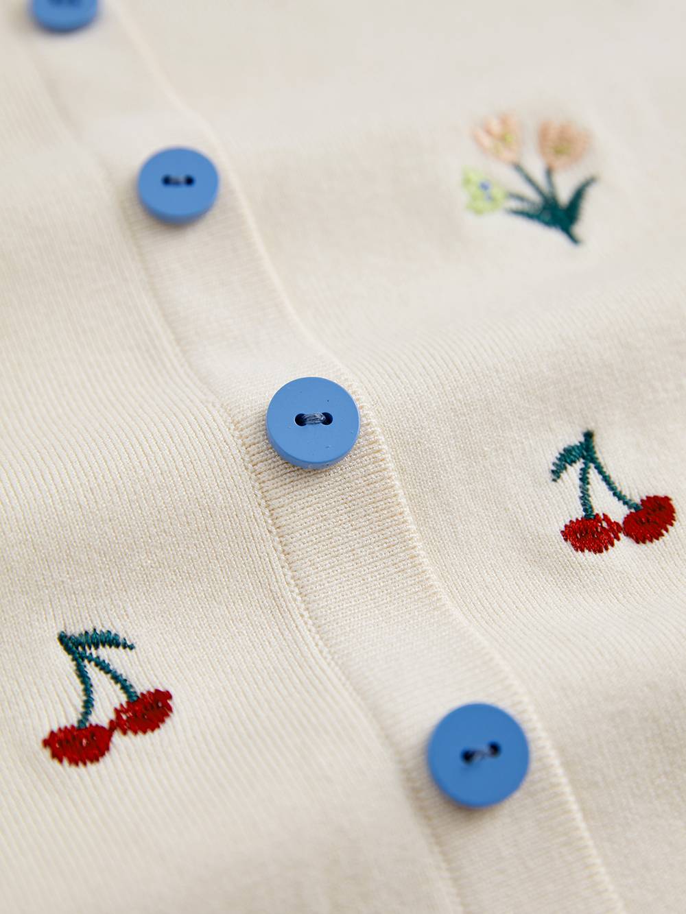 ニット/セーター TAPE EMBROIDERY KNIT TOPS Golden Gate Embroidery Sweater
