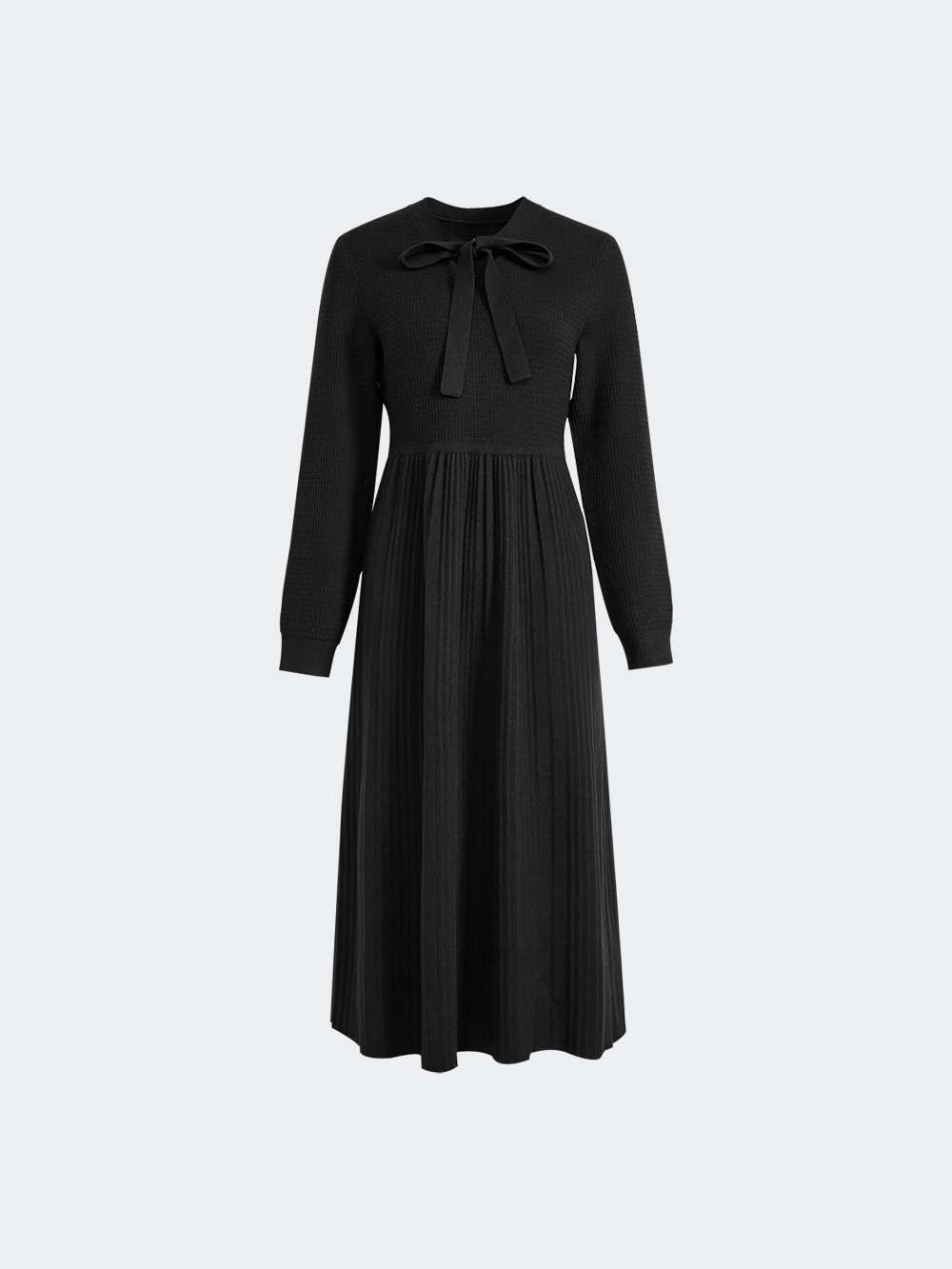 Ribbon Knit Dress – KUOSE.com Ribbon Knit Dress – KUOSE.com