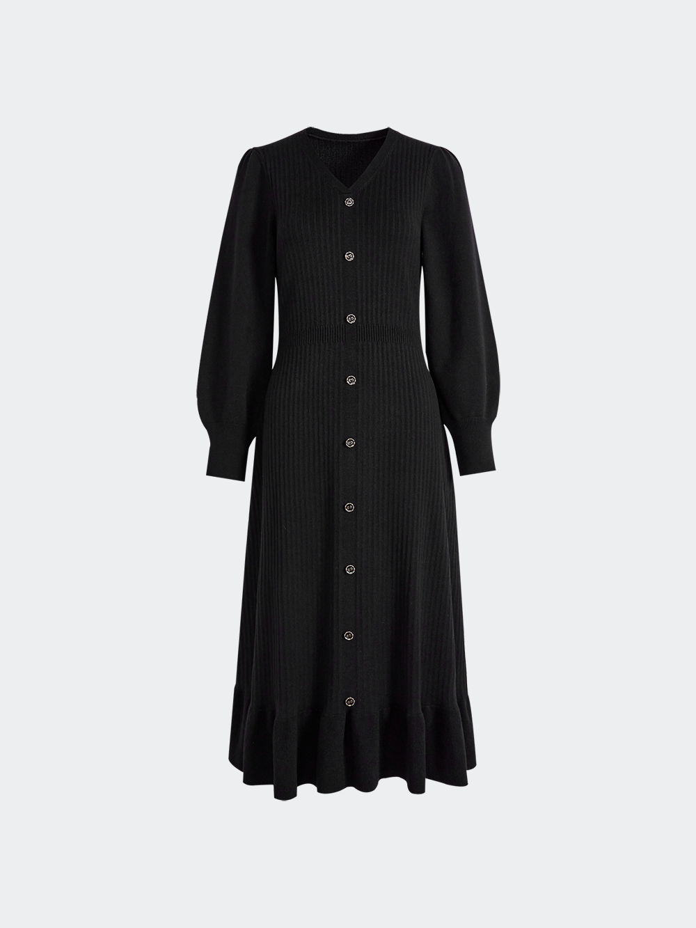 Long Sleeve Knit Dress – KUOSE.com Long Sleeve Knit Dress – KUOSE.com