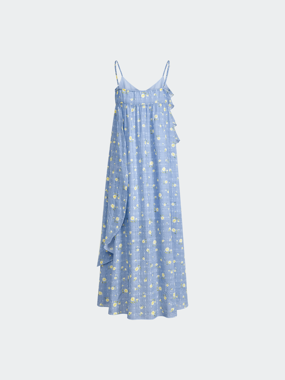 花柄のアシンメトリーキャミドレス – KUOSE.com