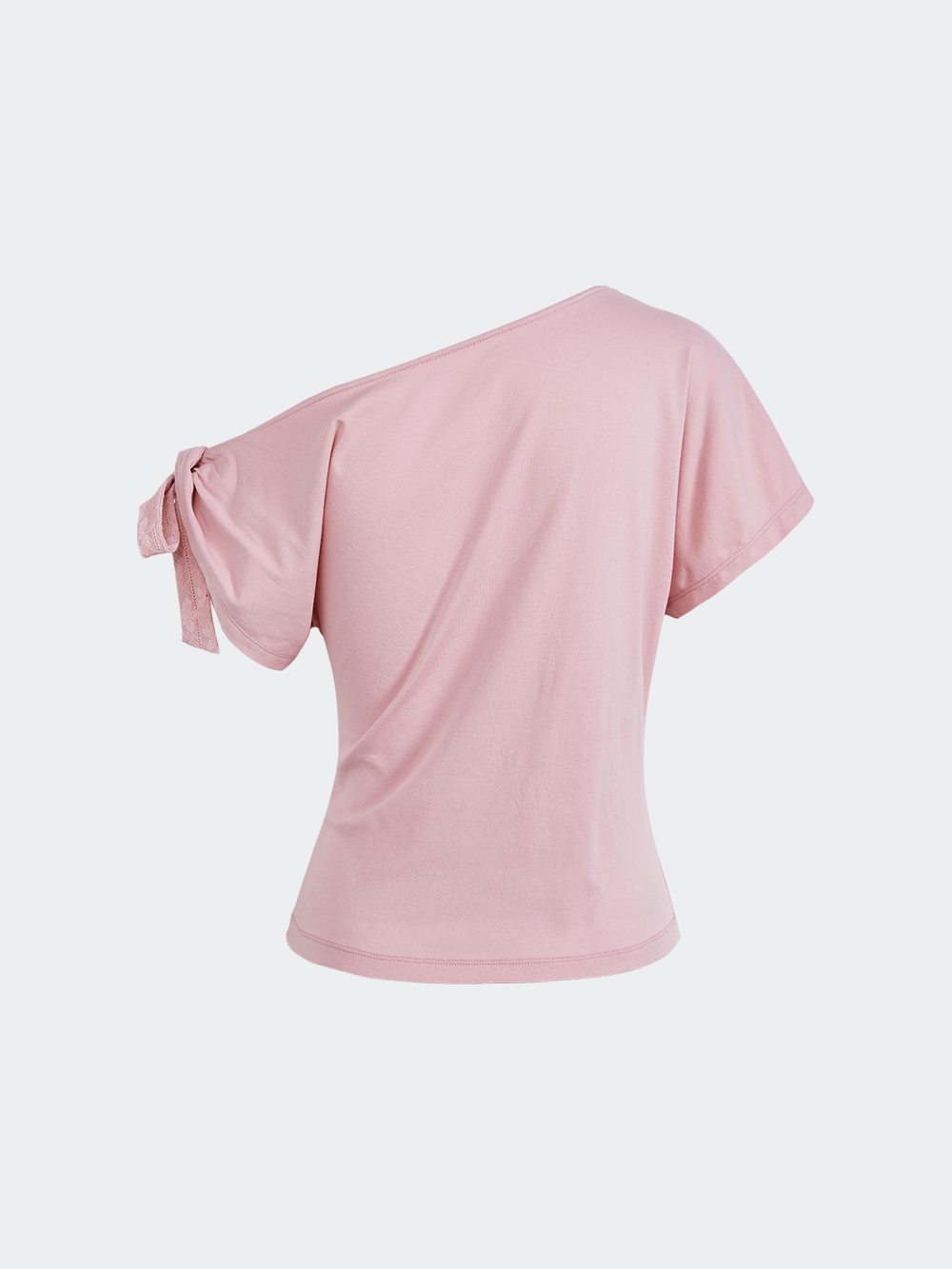 One Shoulder Bow Tie Top – KUOSE.com