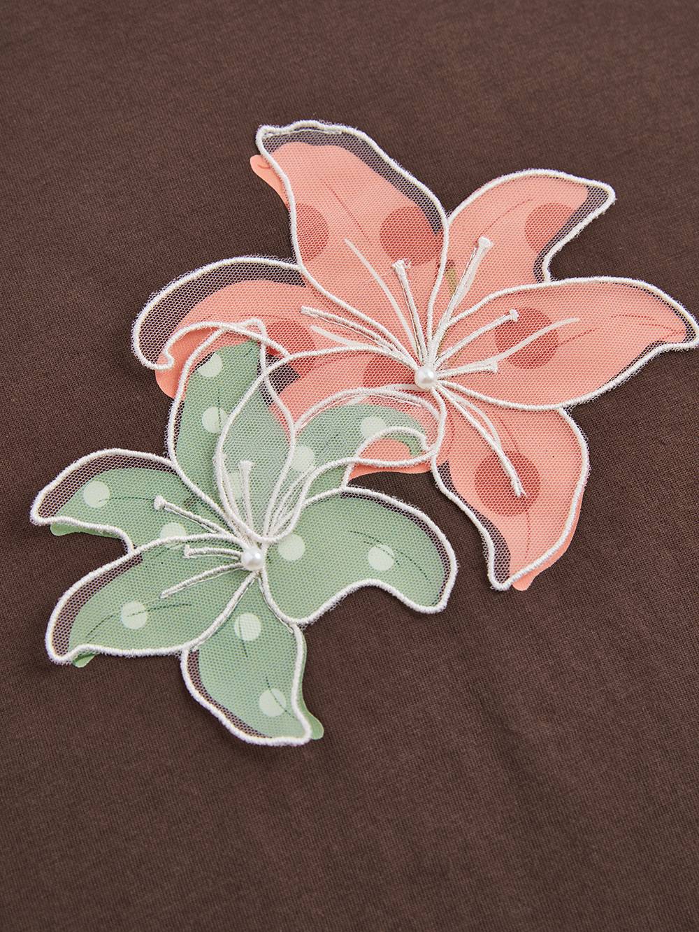 Hibiscus Floral T-shirt – KUOSE.com