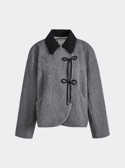 Ribbon Coat – KUOSE.com Ribbon Coat – KUOSE.com