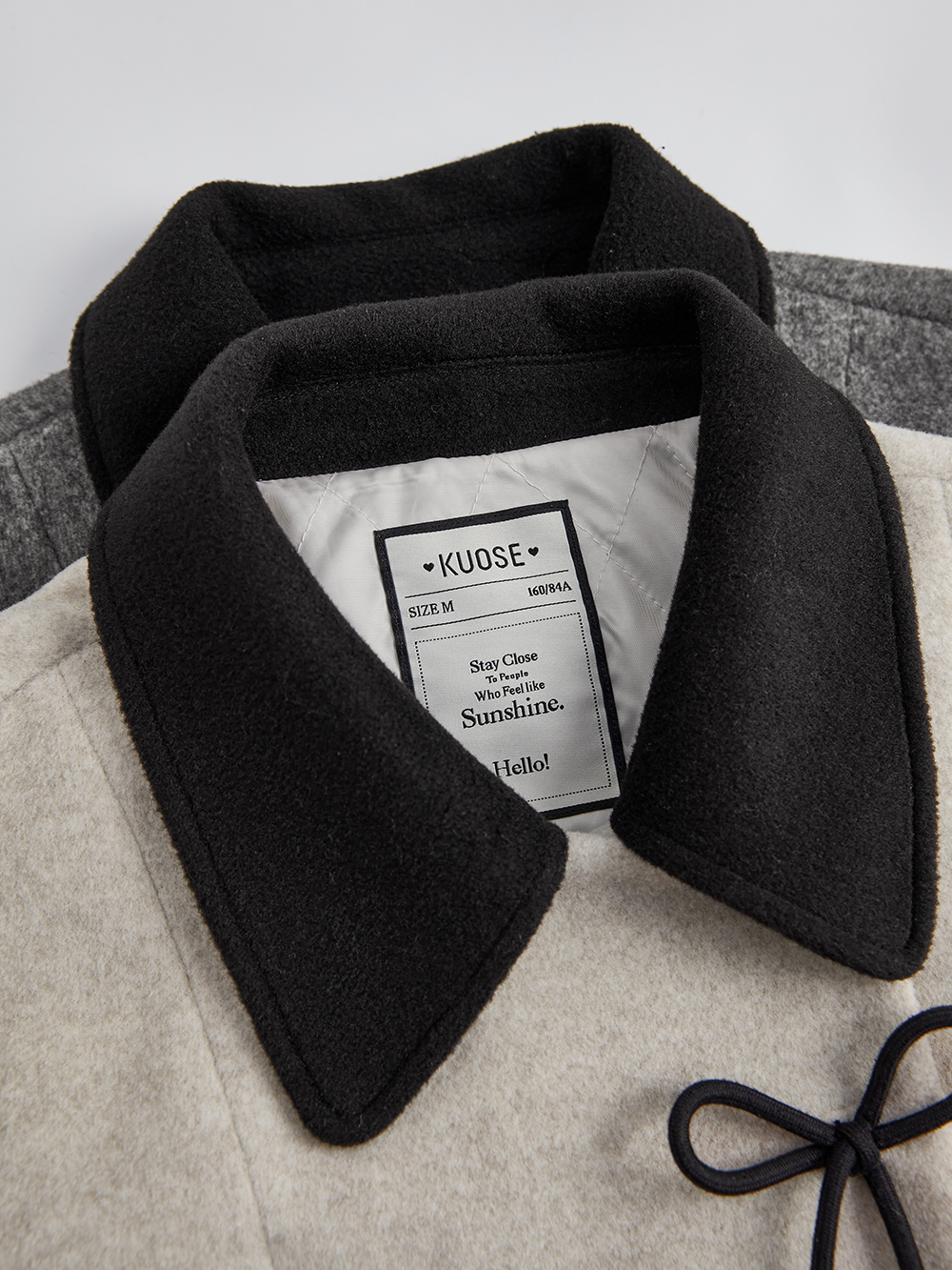 Ribbon Coat – KUOSE.com Ribbon Coat – KUOSE.com