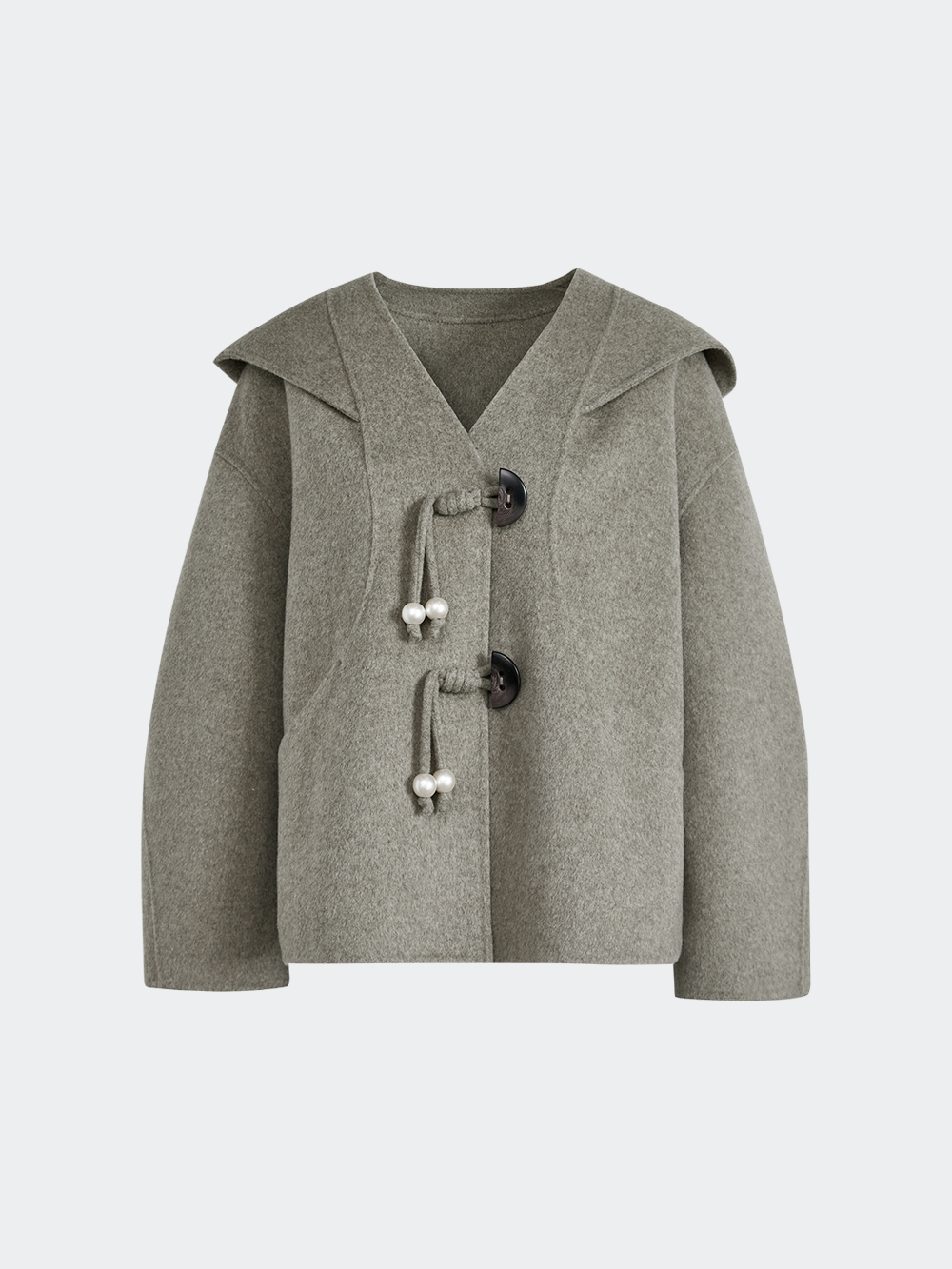 Wool Hooded Coat Wool Hooded Coat