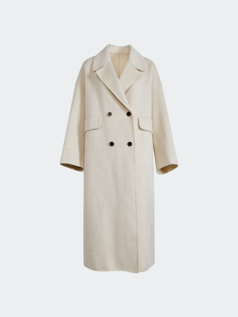 Double-breasted Wool Coat