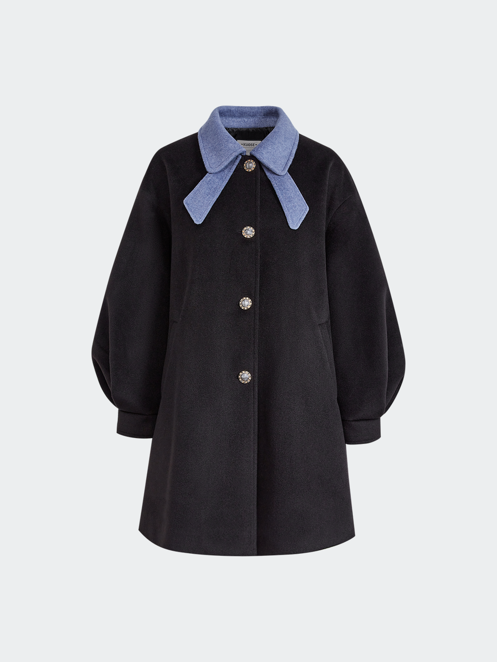 KUOSE リボンカラーコート Sサイズ Bow Collar Coat – KUOSE.com