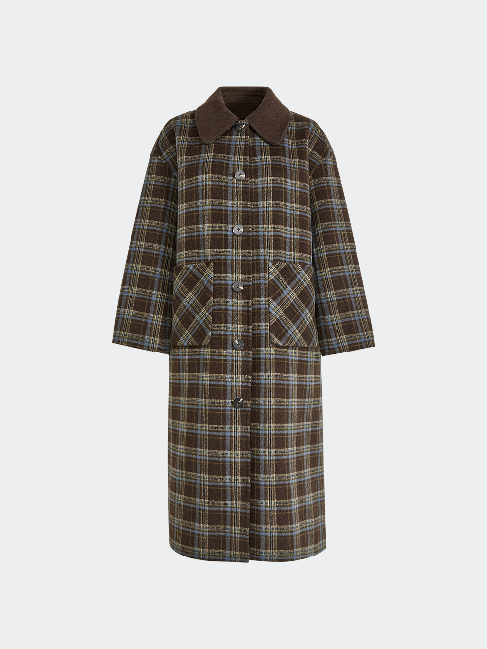 Wool-blend Coat – KUOSE.com Wool-blend Coat – KUOSE.com
