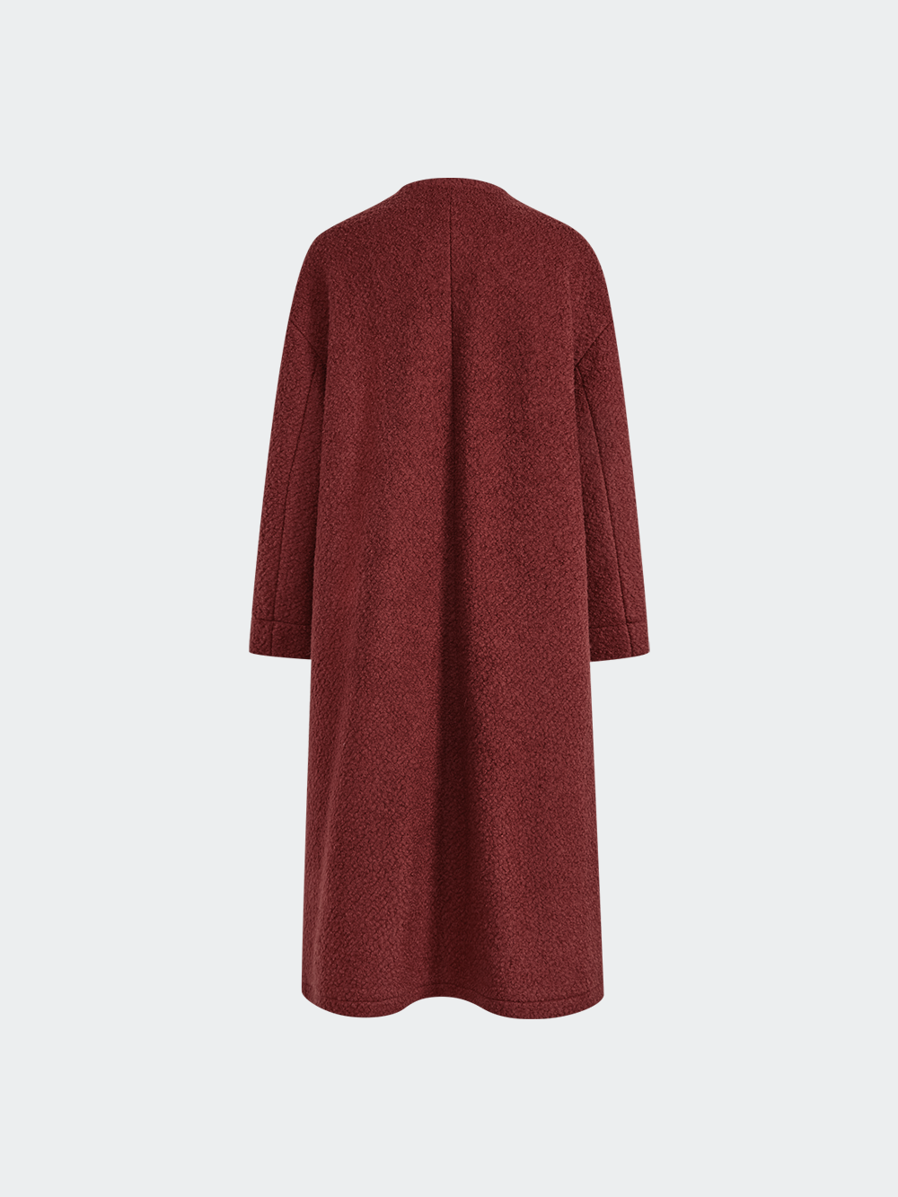 直営品【KUOSE】韓国ブランド ウールブレンドコート 関税込 紅色毛呢外套– KUOSE.com