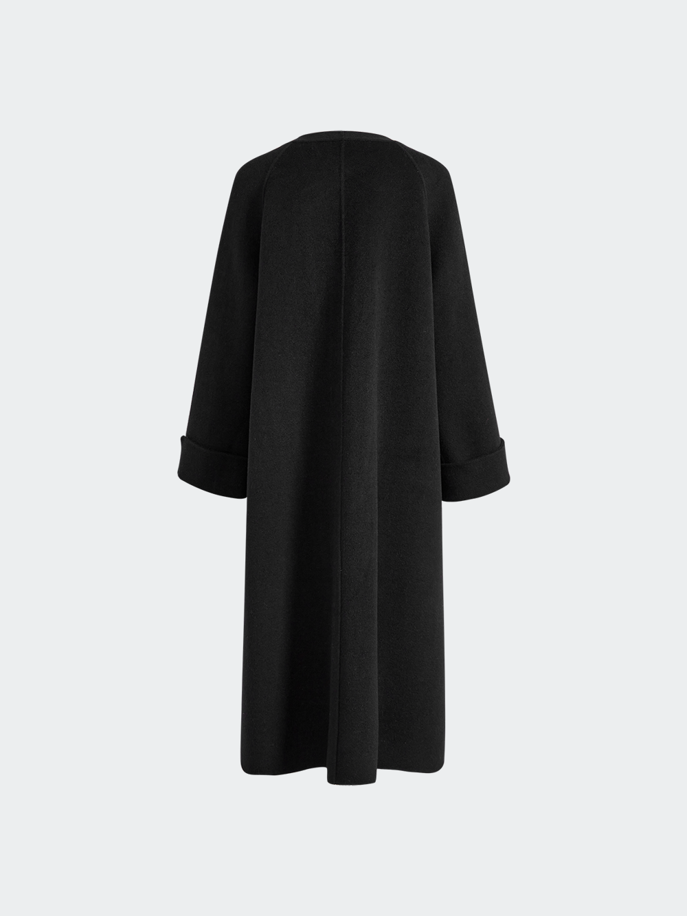 Kuose リボンカラーコート ウールブレンドコート KUOSE リボンカラー