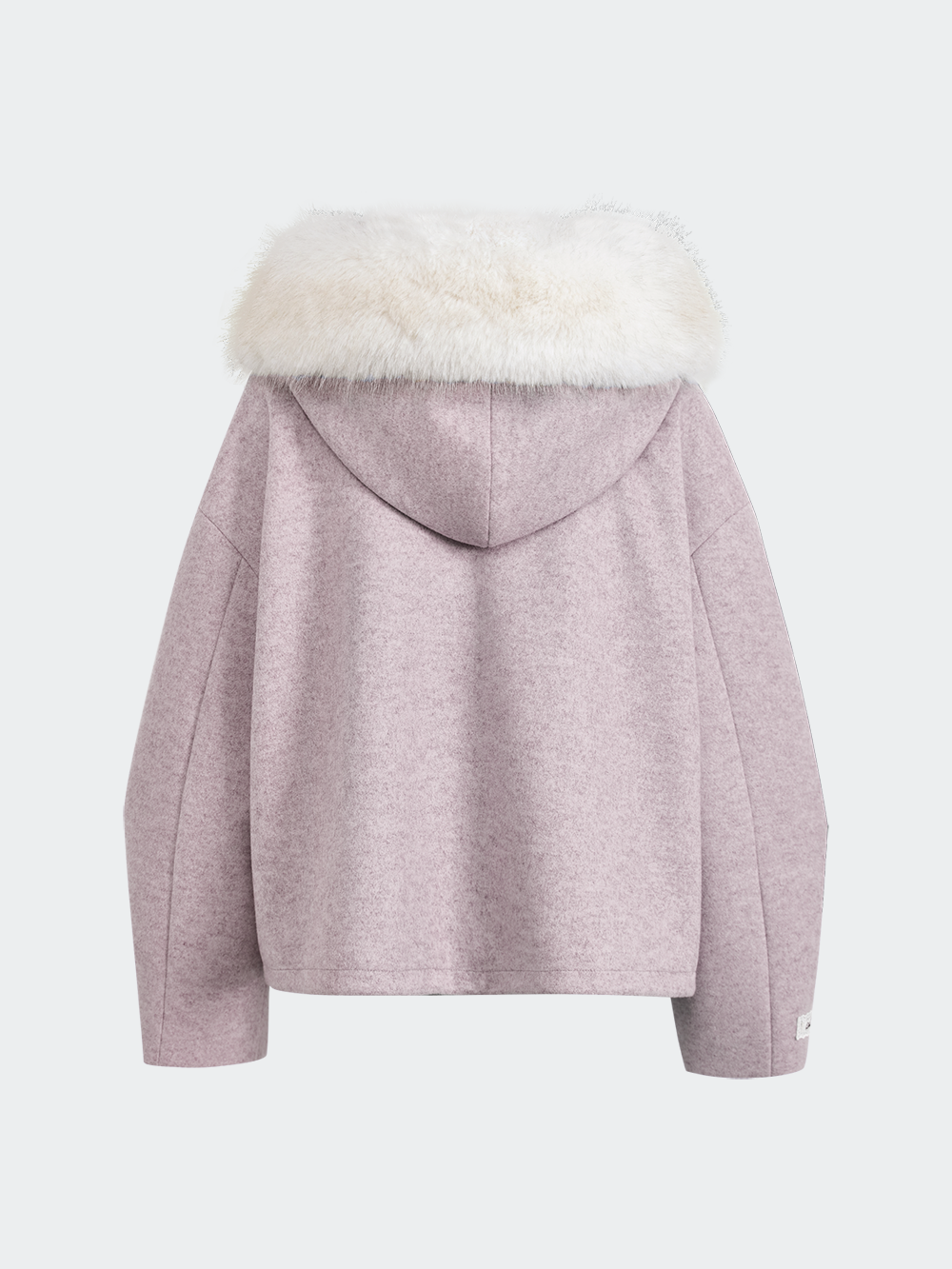 Detachable Faux Fur Hooded Jacket – KUOSE.com