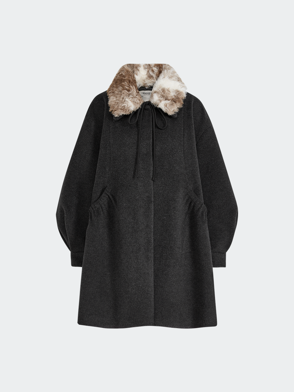 Faux Fur Collar Coat – KUOSE.com