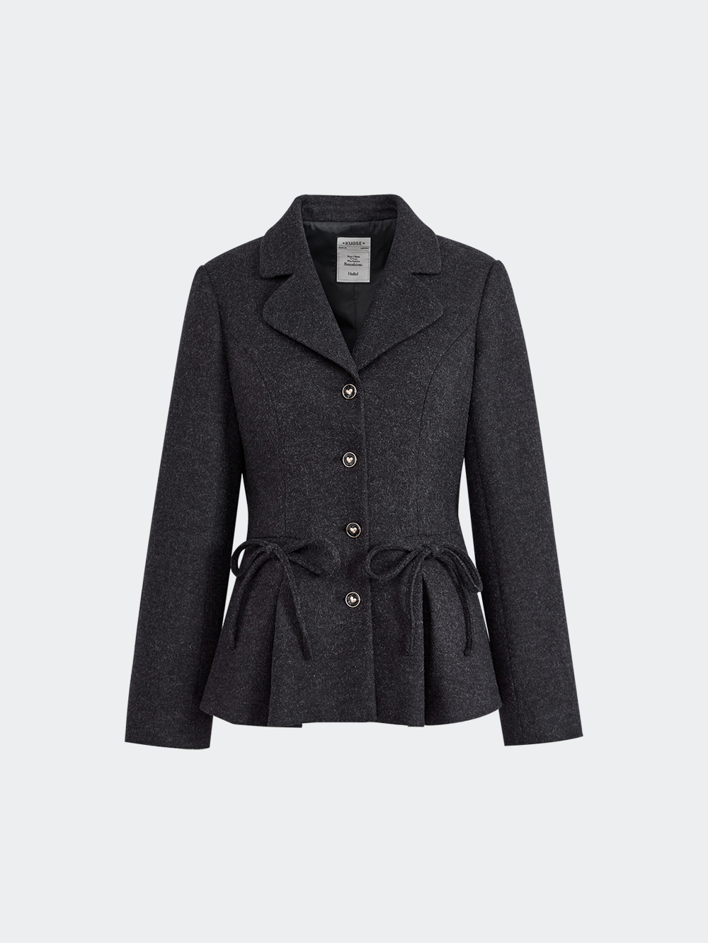 Ribbon Blazer and Mini Skirt – KUOSE.com