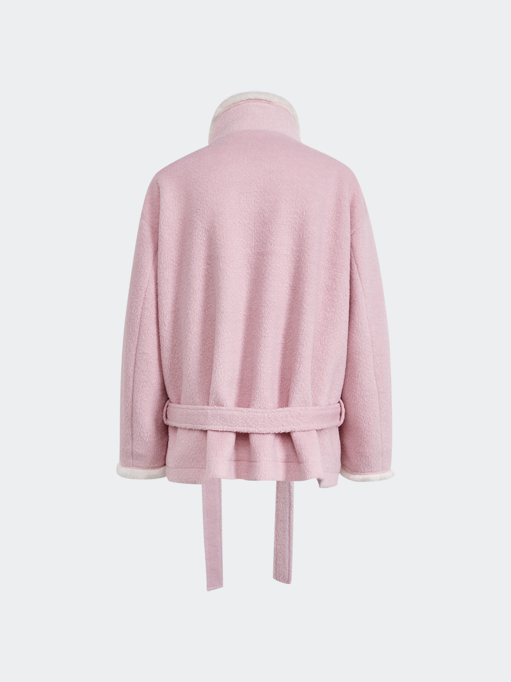 ファンネルネックウールブレンドコート – KUOSE.com