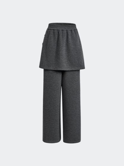 Skirt Layered Pants – KUOSE.com