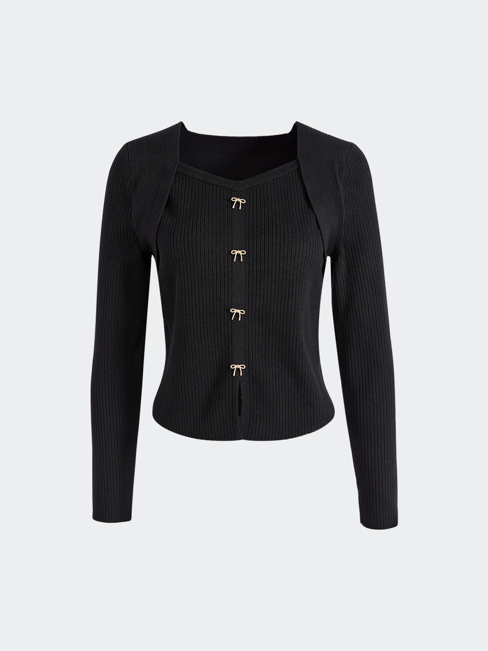 Ribbon Knit Top – KUOSE.com