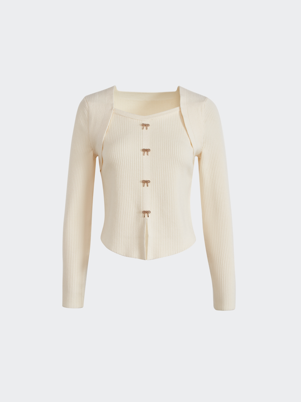 Ribbon Knit Top – KUOSE.com