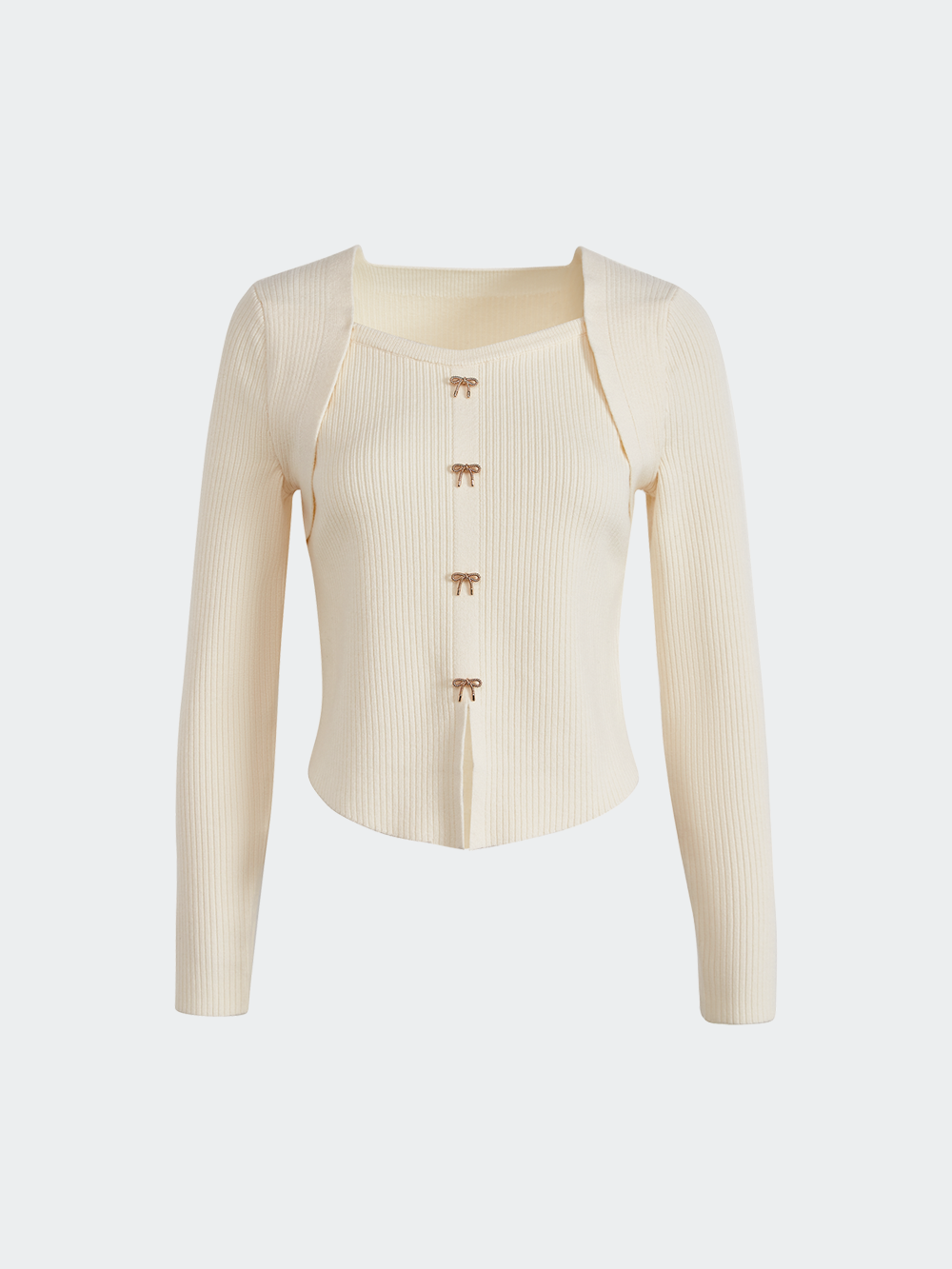 Ribbon Knit Top – KUOSE.com
