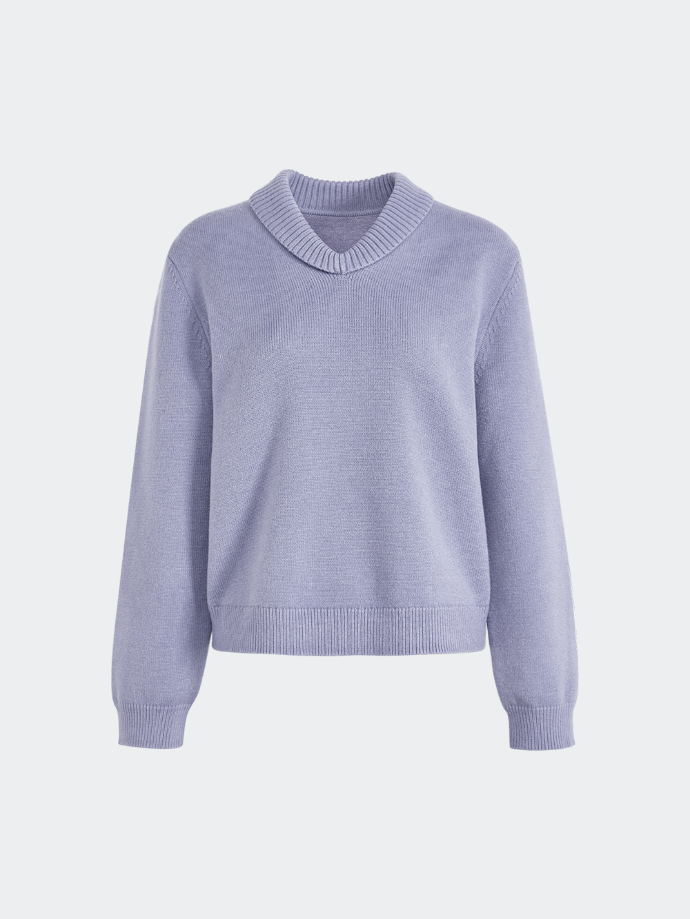 Gathered Neck Sweater – KUOSE.com Gathered Neck Sweater – KUOSE.com