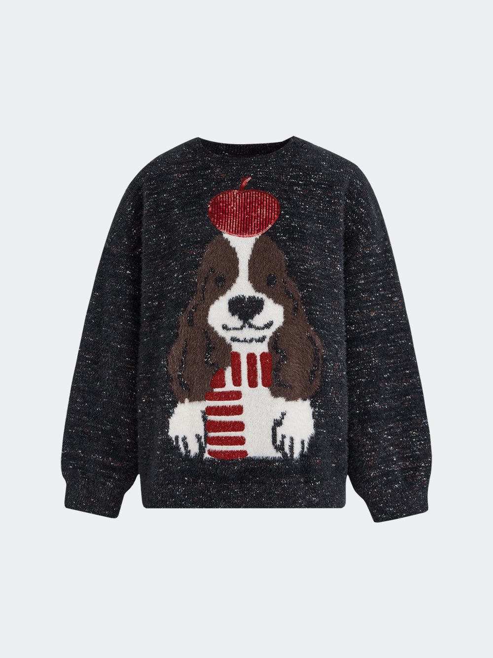 豊富なギフト Dog Graphic Sweater – KUOSE.com 小物