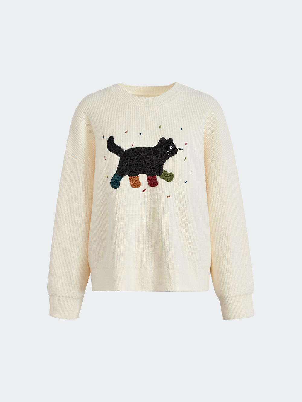 猫のグラフィックセーター – KUOSE.com 猫のグラフィックセーター – KUOSE.com