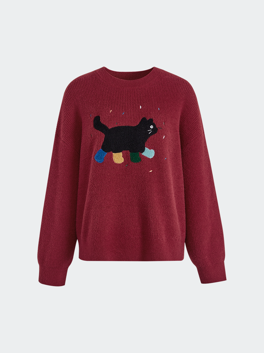 猫のグラフィックセーター – KUOSE.com 猫のグラフィックセーター – KUOSE.com