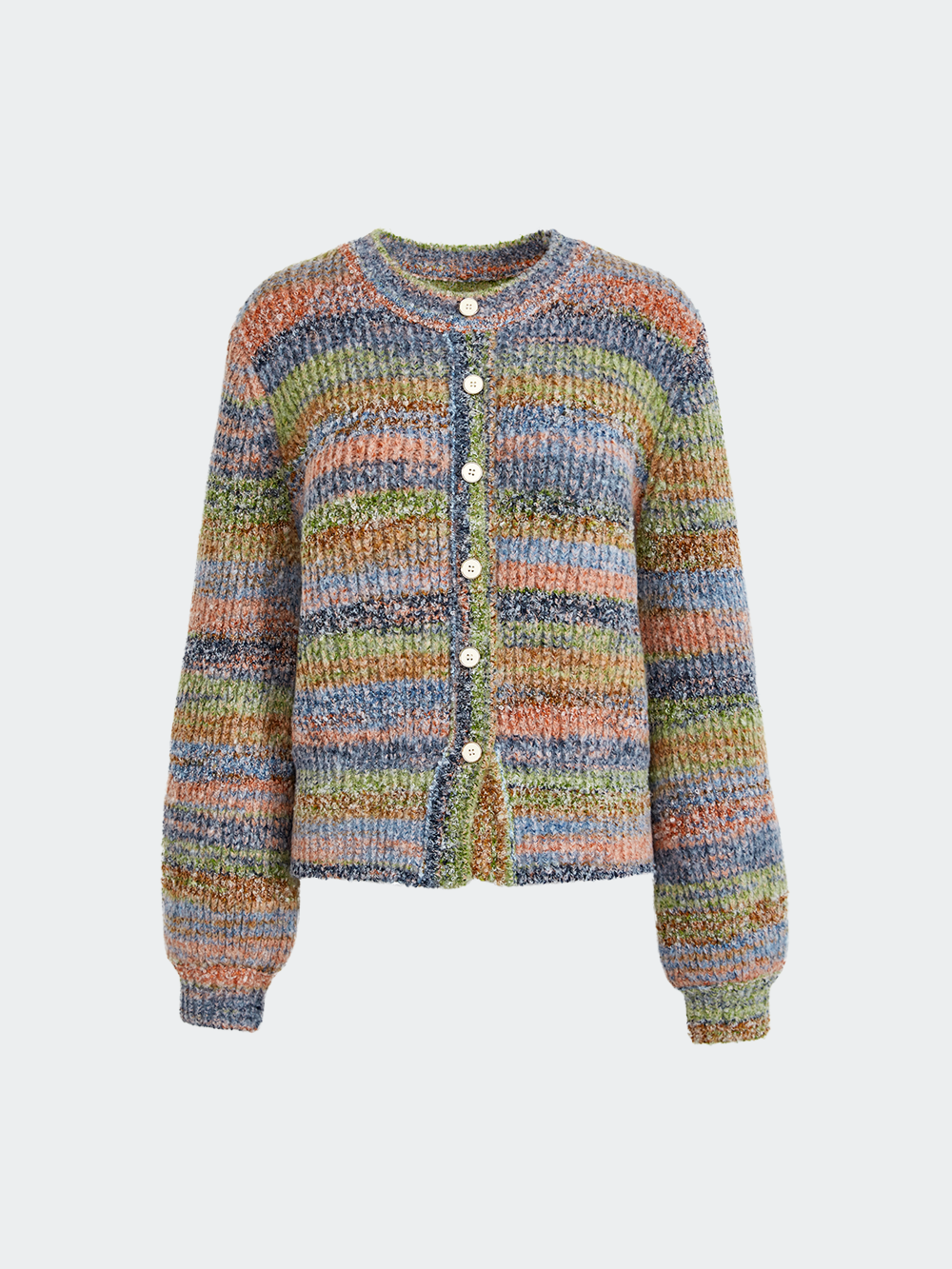 Multicolor Striped Sweater – KUOSE.com