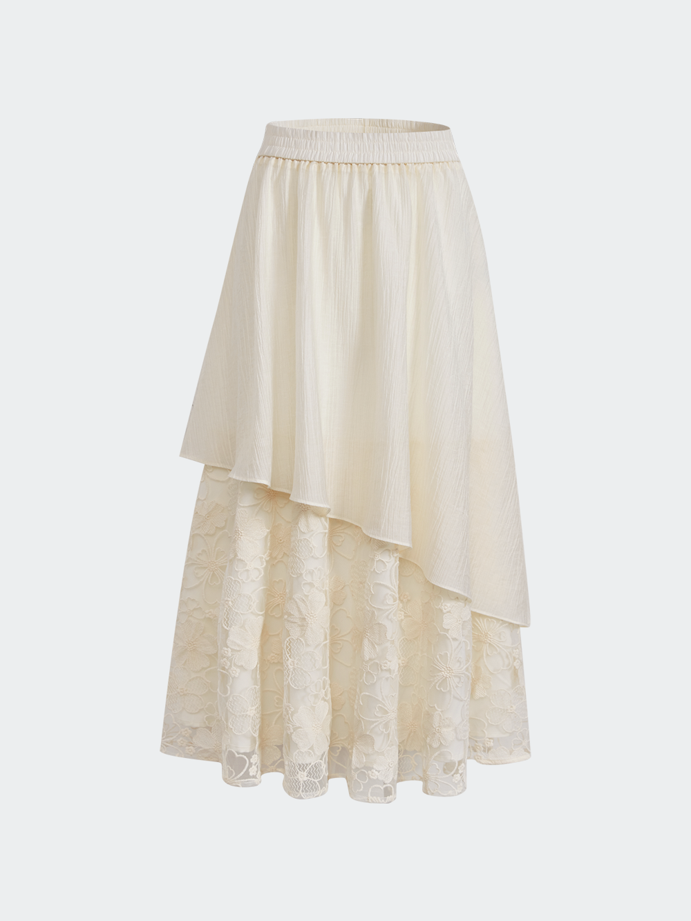 【ASURA】LACE LAYERED SKIRT SET AllSaints Josie Layered Lace Midi Skirt | Harrods US